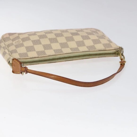 LOUIS VUITTON Damier Azur Pochette Accessoires Pouch - Picture 4 of 16